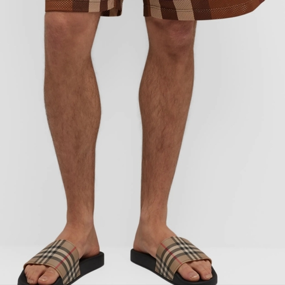 NEW AUTHENTIC MEN'S BURBERRY SANDALS SIZE 10 - Picture 8 of 16